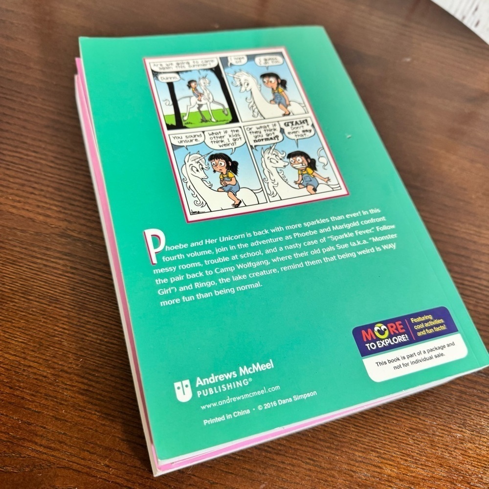 5 Comic Books Graphic Novels for Children by Dana Simpson “Unicorn Book Stories” - Picture 4 of 16